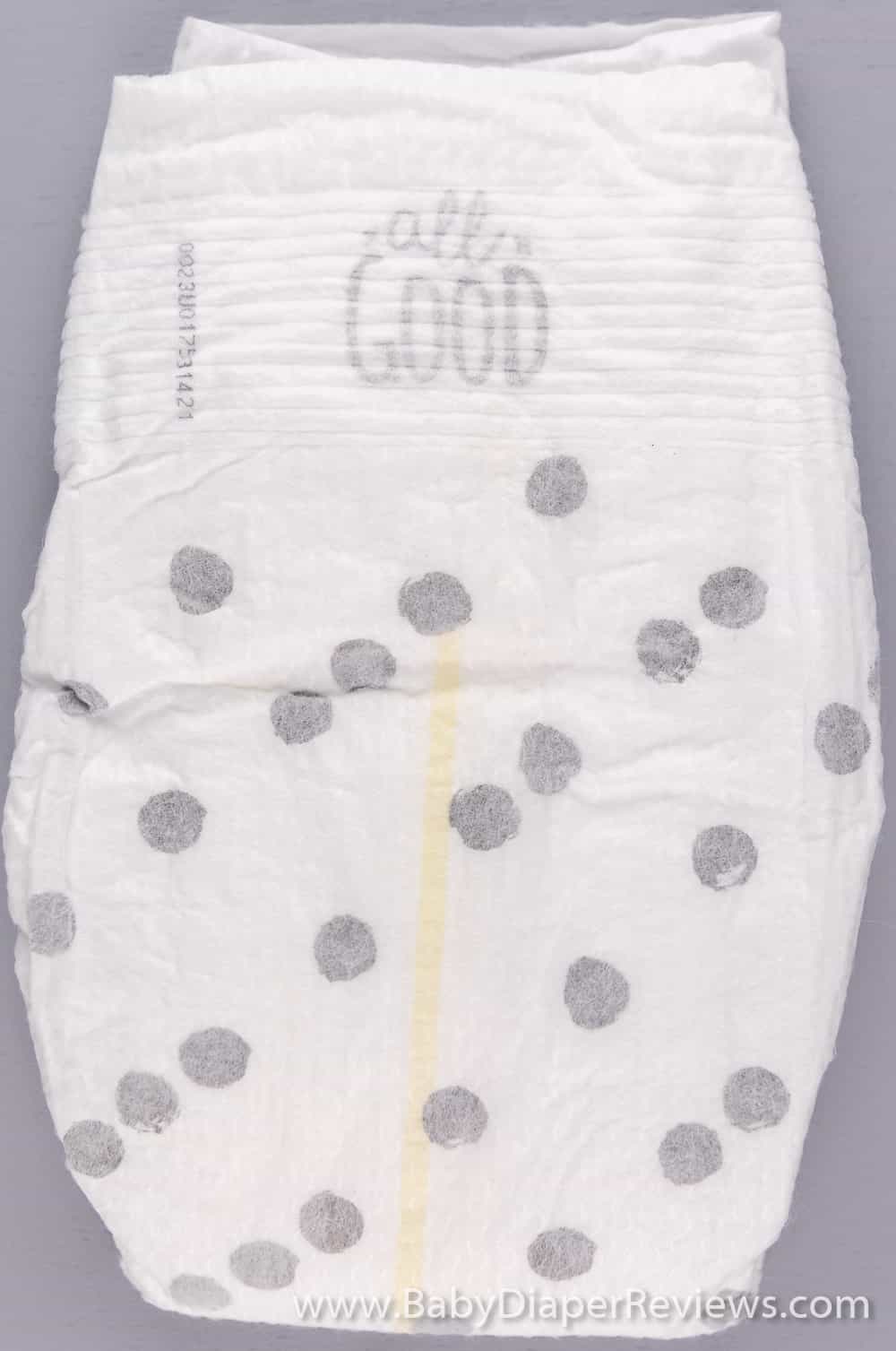 Folded front view of All Good Diapers