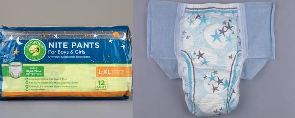 Comforts Night Pants L-XL Diaper Review