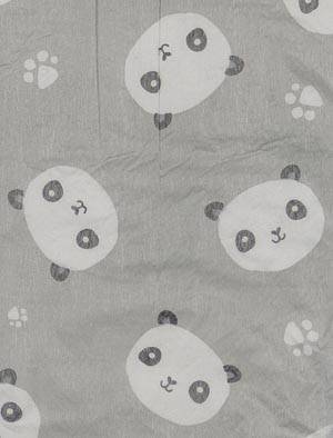 Detail of panda pattern