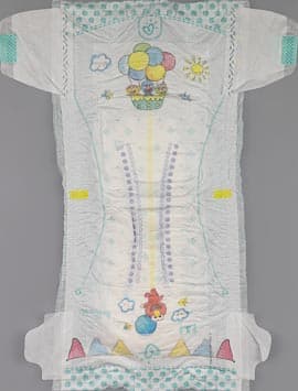 Outer pattern of Pampers Baby Dry