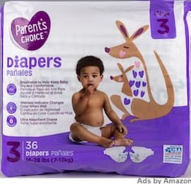 Buy Parents Choice Diapers Today at Amazon.com